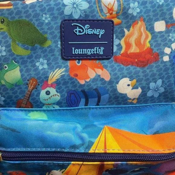 Disney Loungefly Stitch Camping Cuties Mini Backpack - Picture 4 of 8